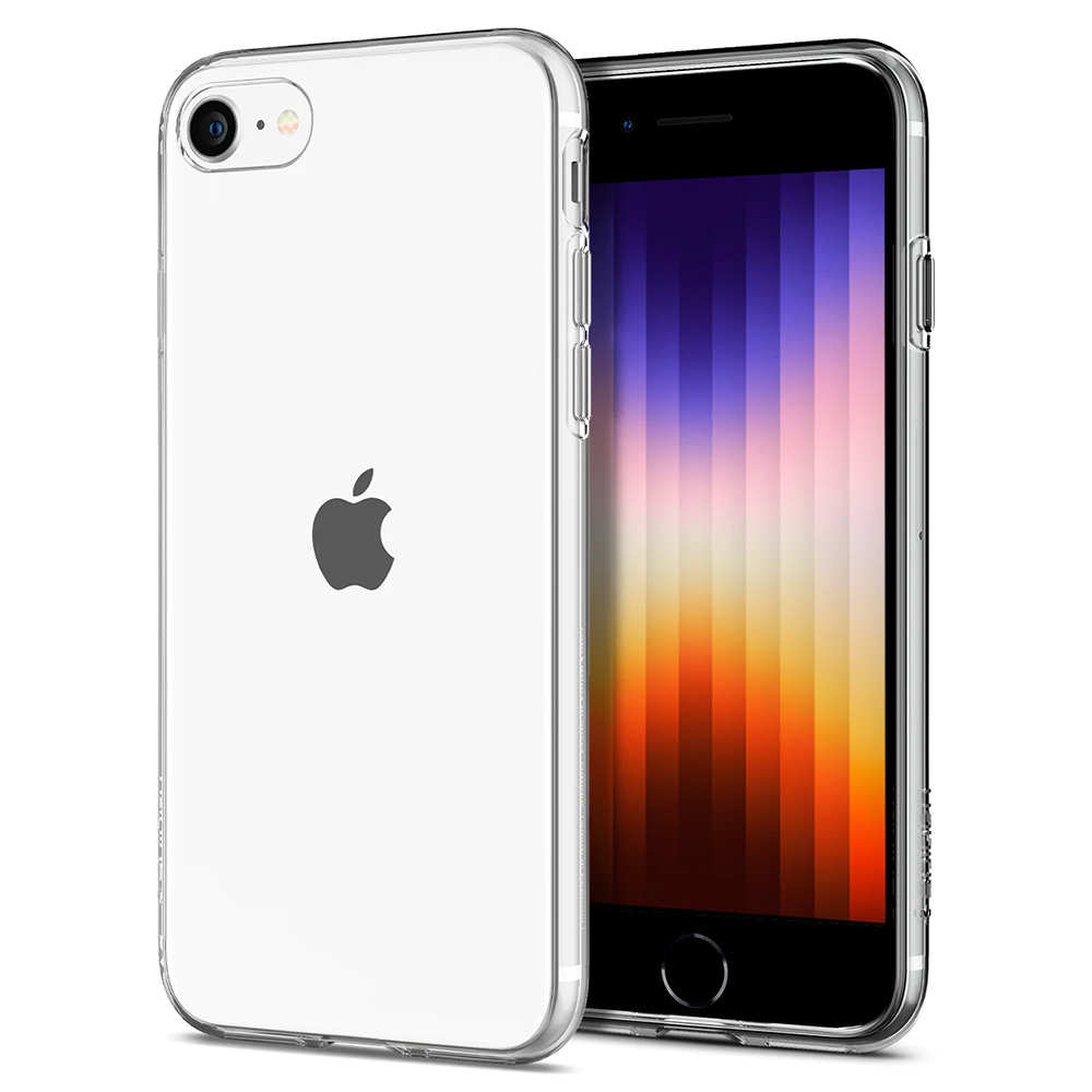 Spigen iPhone SE (2022 / 2020) Case Liquid Crystal iPhone 8 Casing iPhone 7 Cover Lightweight Flexibile Slim Protection